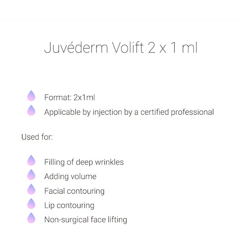 Juvederm Volift with Lidocaine Dermal Filler - Image 4