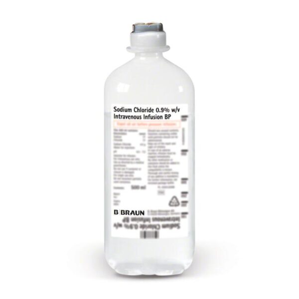 Sodium Chloride Saline NaCl 100ml IV Drip Bottle