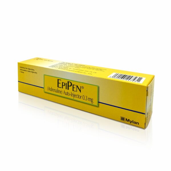 Epipen Adrenaline (Epinephrine) Auto-Injector Device 0.3mg x 2