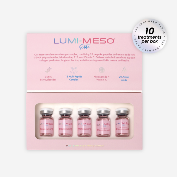 LUMI-MESO ELITE Microneedling Serum (5 x 5ml vials) – 10 Treatments per pack
