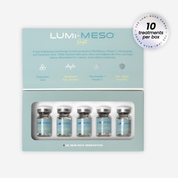 LUMI-MESO BRIGHT Microneedling Serum (5 x 5ml vials) – 10 Treatments per pack