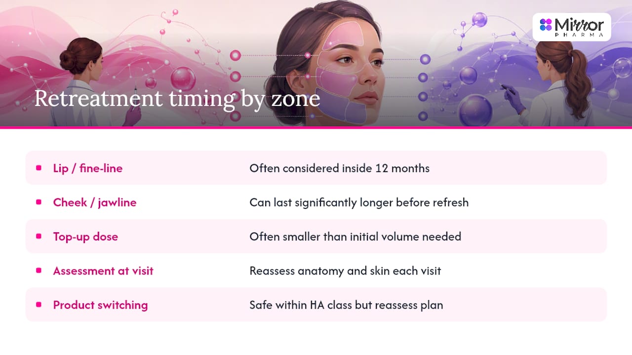 Planning touch-ups and repeat treatments — overview diagram
