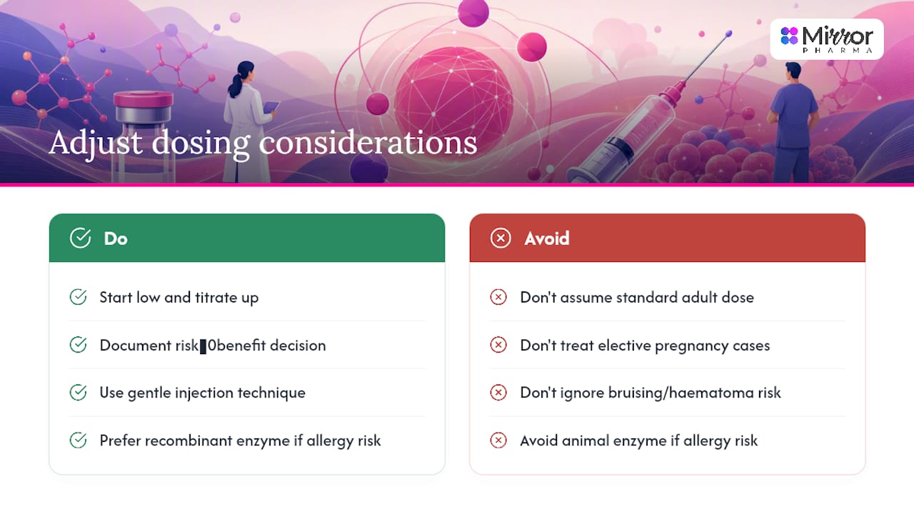 Adjusting dosing for elderly patients, pregnancy, and comorbidities — overview diagram