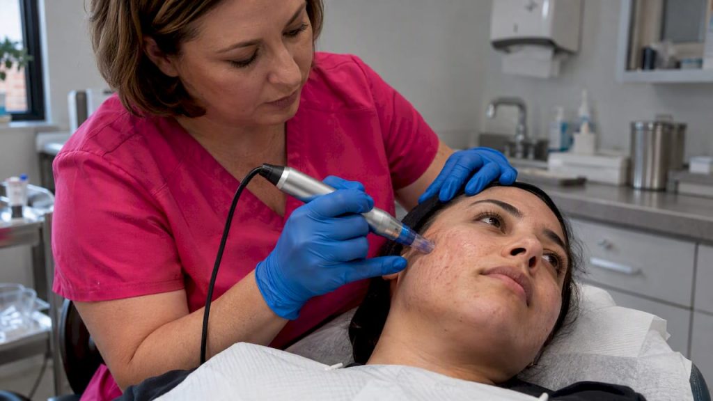 Microneedling for Acne Scars: A Guide for Licensed Practitioners